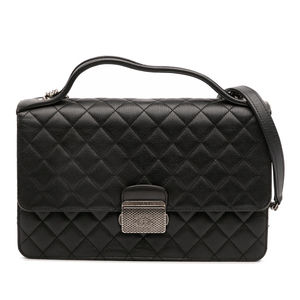 Pre-Loved Chanel Medium Quilted Goatskin CC University Flap